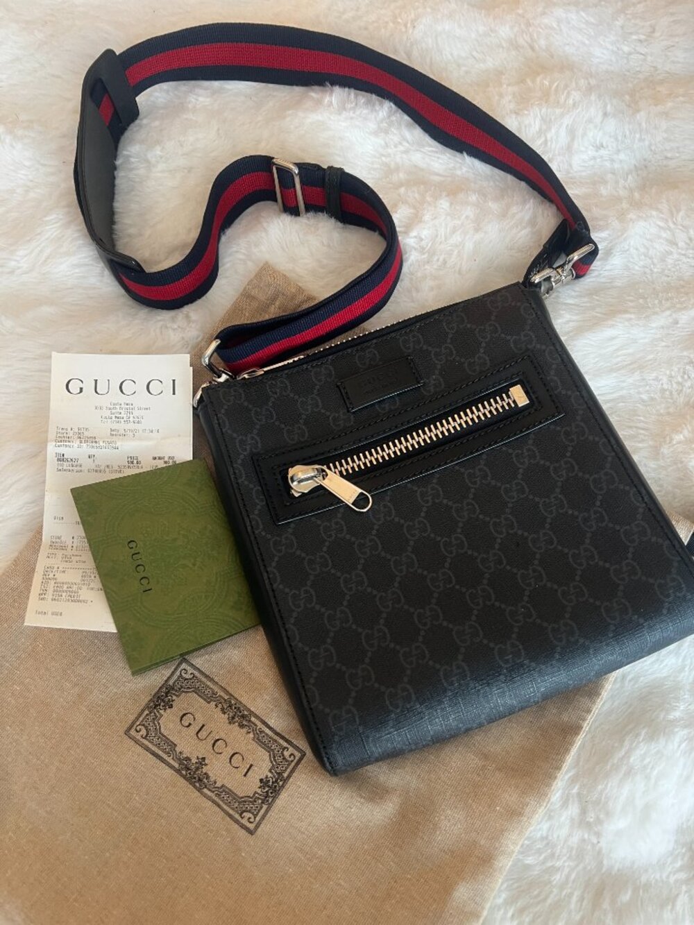 Gucci Crossbody GG Small Messenger Bag